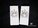 Handgraviertes Familienwappen 
