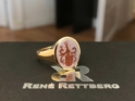 Damensiegelring mit großem Oval 