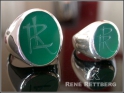 monogramm-gravur-initialen-gruen-achat