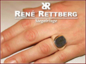 antik 13x10,5mm mit breiter Ringform