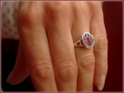 12x10 mm oval mit stark taillierter Ringform